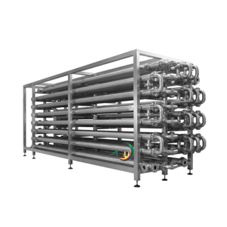 Thiết bị trao đổi nhiệt dạng ống lồng ống công nghiệp