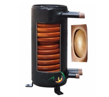 Thiết bị trao đổi nhiệt ống đồng xoắn ốc