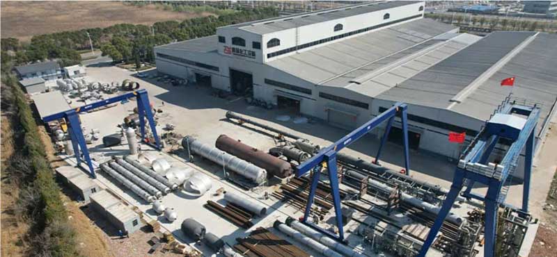 Bộ làm mát khí nén hóa học ASME giai đoạn đầu
