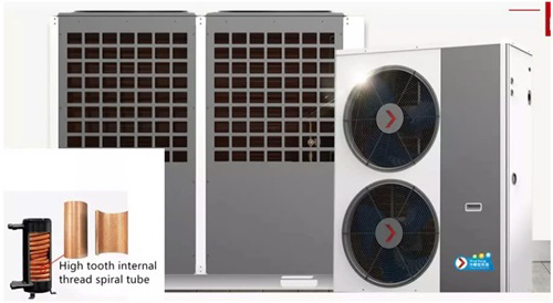 Thiết bị trao đổi nhiệt ống đồng xoắn ốc
