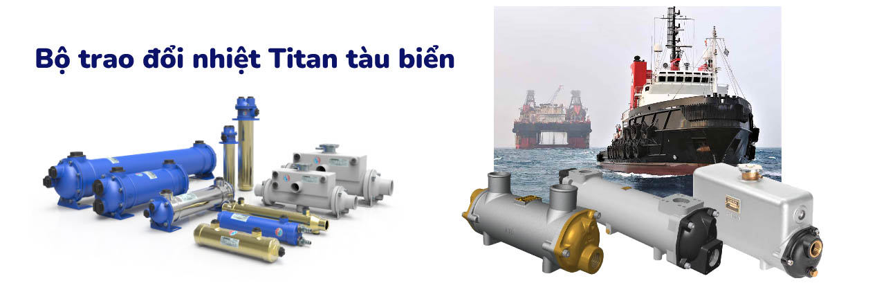 Bộ trao đổi nhiệt titanium tàu biển