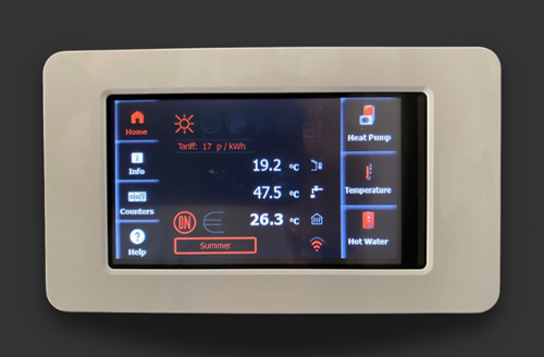 Cách sử dụng và cài đặt bảng điều khiển Heat Pump