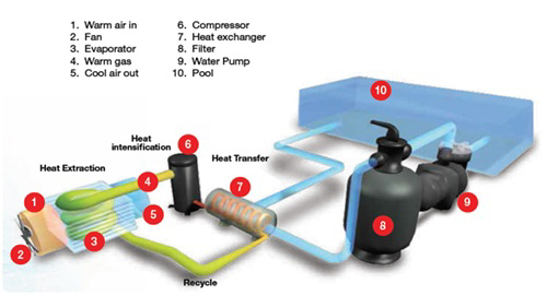 Máy bơm nhiệt hồ bơi: Hiệu quả năng lượng đột phá & tiết kiệm chi phí